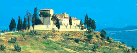 Hotel albergo Castello di Velona a Montalcino
